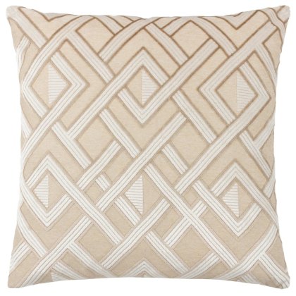 Paoletti Henley Cushion Warm Taupe