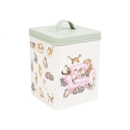 Wrendale Squared Cat Treat Tin