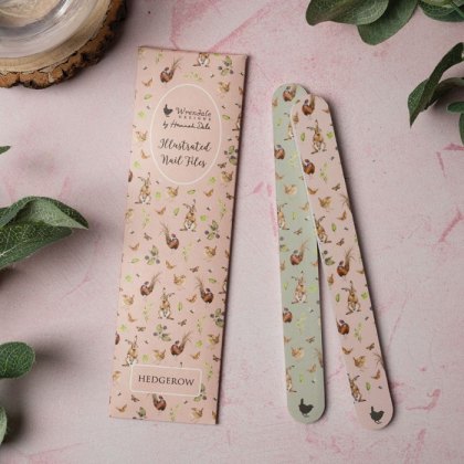 Wrendale Hedgerow Country Animal Nail File Set