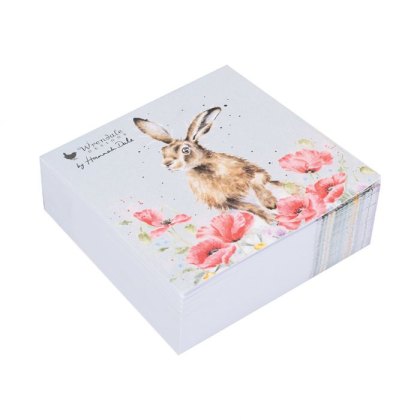 Wrendale Field of Flowers Hare Sticky Notes