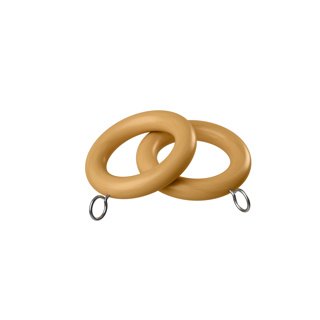 Woodland 4 Pack of Natural Curtain Rings Woodland 4 Pack of Natural Curtain Rings
