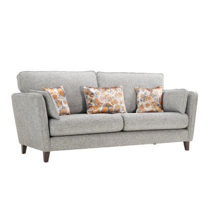 Messina 2 seater sofa in Keira grey fabric