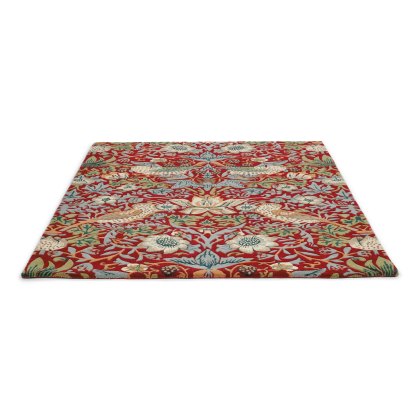 Strawberry Thief Crimson Rug Strawberry Thief Crimson Rug