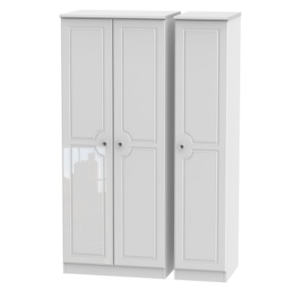 Edinburgh Triple Plain Wardrobe