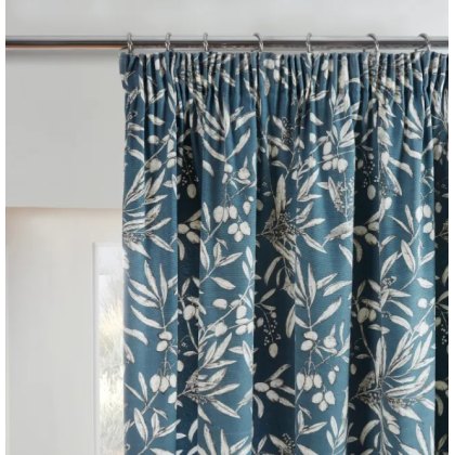 Sundour Aviary Bluebell Ready Made Curtains