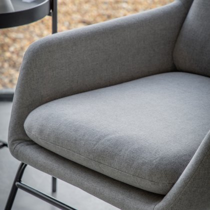 Funton Chair in Light Grey