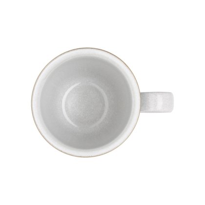 Denby Elements Stone White Coffee Beaker Mug