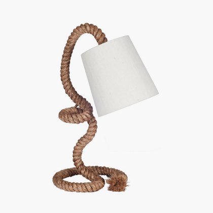 Martindale Rope and Jute Task Table Lamp Martindale Rope and Jute Task Table Lamp