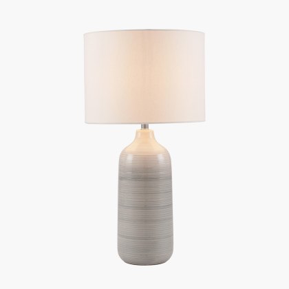 Venus Blue and Grey Ombre Ceramic Table Lamp