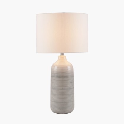 Venus Blue and Grey Ombre Ceramic Table Lamp