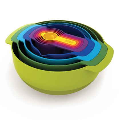 Joseph Joseph Nest Plus 9 Piece Multi Stacking Bowls