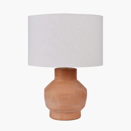 Inna Natural Urn Terracotta Table Lamp Inna Natural Urn Terracotta Table Lamp