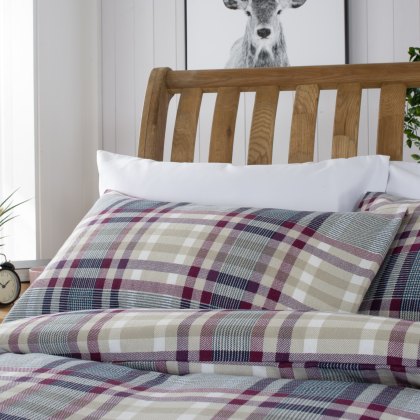 Deyongs Malvern Check Duvet Cover Set