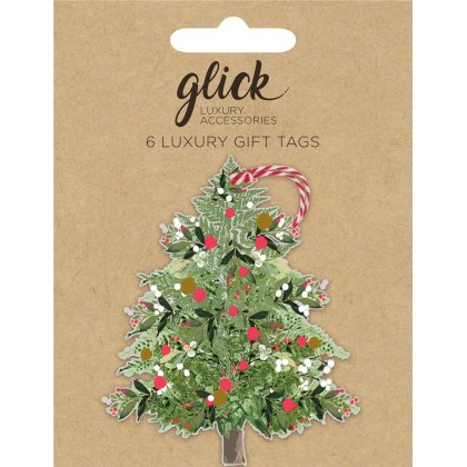 Glick Festive Tree Multipack of Gift Tags
