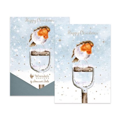Wrendale A little Red Robin Christmas Card Pack