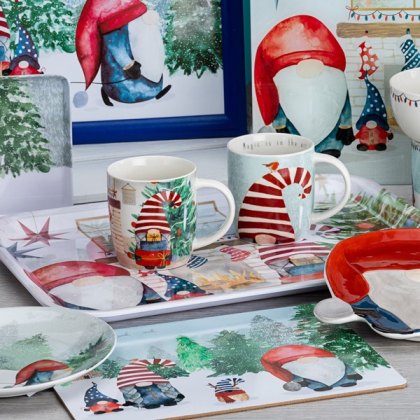 Foxwood Home Christmas Gonk Large Tray