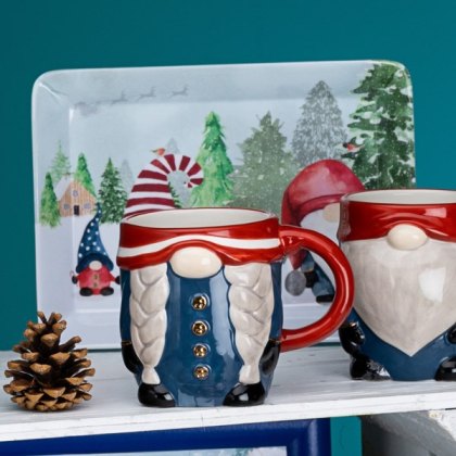 Foxwood Home Christmas Gonk Scatter Tray