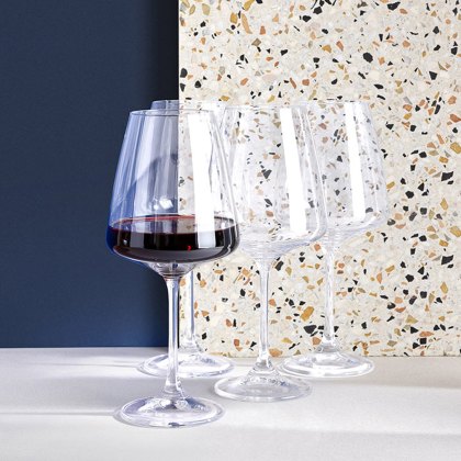 Crystalline Red Wine Glass 4pk
