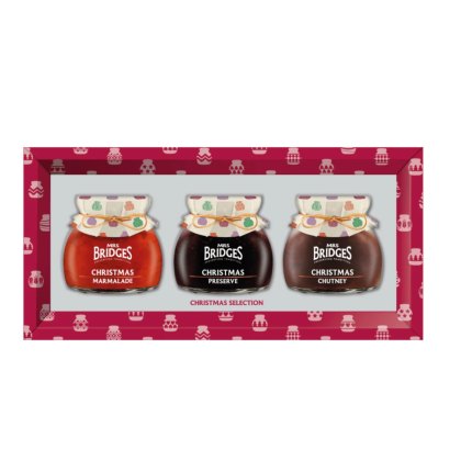 Mrs Bridges Christmas Selection Red Tripe Jar Gift set Mrs Bridges Christmas Selection Red Tripe Jar Gift set