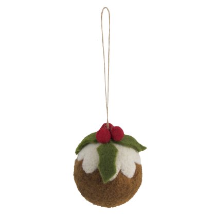 Trimits Christmas Pudding Needle Felting Kit