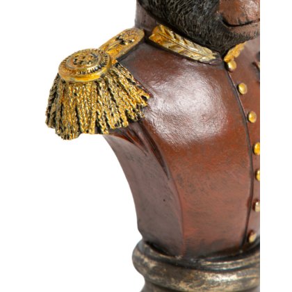 Gentry Gorilla Bust Red