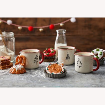 Kaemingk Porcelain Christmas Mug