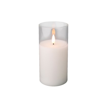 Kaemingk LED Wick Candle in Cylinder