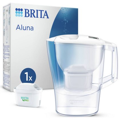 Carafe à filtre BRITA Marella Cool Blue, 2,4 l + 2 filtres à eau BRITA  Maxtra+ - Coffee Friend