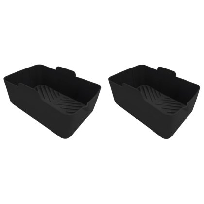 Tower Air Fry 2 Rectangular Solid Trays Tower Air Fry 2 Rectangular Solid Trays