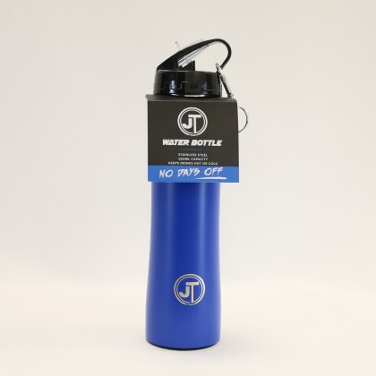 JT Fitness Royal Blue 500ml Straw Water Bottle