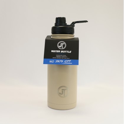JT Fitness Nude 1000ml Flip Lid Water Bottle