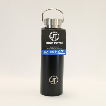 JT Fitness Black 500ml Screw Lid Water Bottle