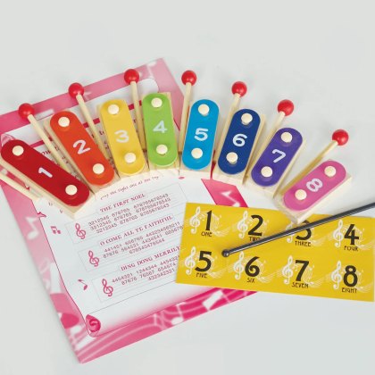 Robin Reed Music Chime Bars Box Of 8 Crackers