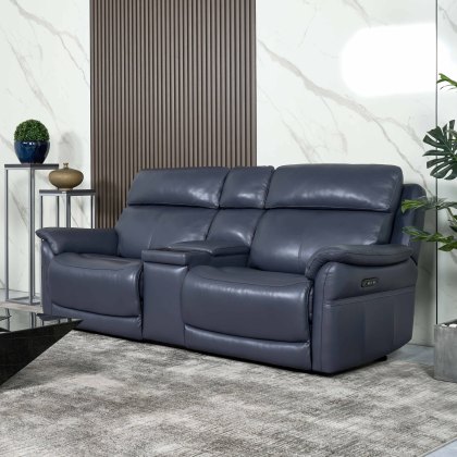 Lisbon Large Sofa with Lumbar Console