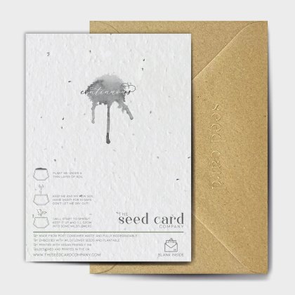 The Seed Card Company Thousands of Tiny Flowers Birthday Card