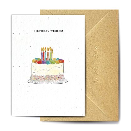 The Seed Card Company A Single Piece of Cake Wasn't Enough Birthday Card The Seed Card Company A Single Piece of Cake Wasn't Enough Birthday Card