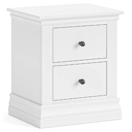 Cotswold White Bedside Cabinet Cotswold White Bedside Cabinet