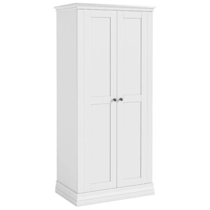 Cotswold White 2 Door Full Hanging Wardrobe Cotswold White 2 Door Full Hanging Wardrobe