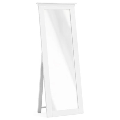 Cotswold White Cheval Mirror Cotswold White Cheval Mirror