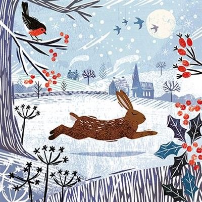 Almanac Sheep & Hare Christmas Cards