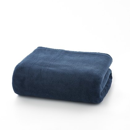 Deyongs Snuggletouch Throw Navy