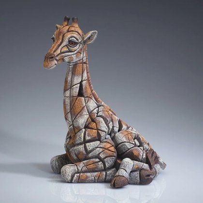 Edge Giraffe Calf Sculpture