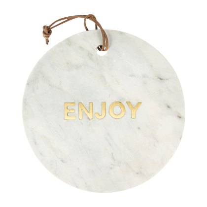 Artesa Round White Marble Cheese Board Artesa Round White Marble Cheese Board