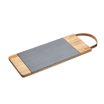 Artesa Acacia Wood and Slate Serving Board