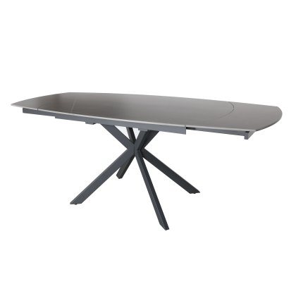 Sintered Stone 1.4m Grey Extending Dining Table