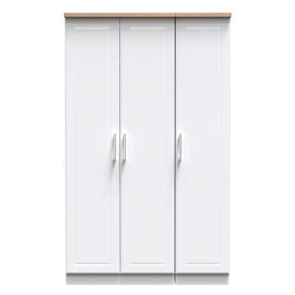 Stoneacre Triple Plain Wardrobe