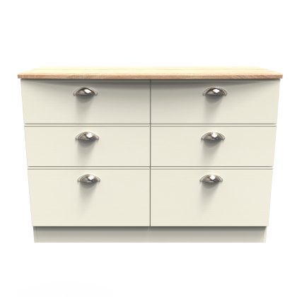 Elizabeth 6 Drawer Midi Chest Elizabeth 6 Drawer Midi Chest