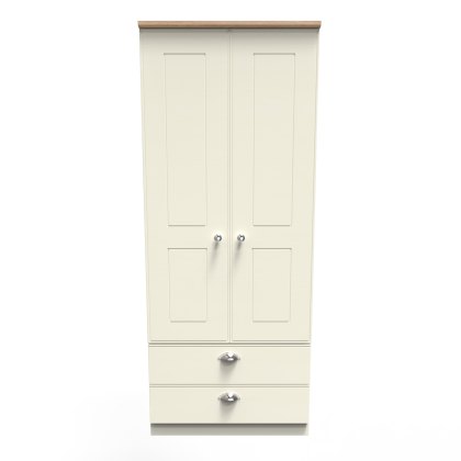 Elizabeth 2ft 6in 2 Drawer Wardrobe Elizabeth 2ft 6in 2 Drawer Wardrobe