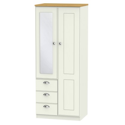 Elizabeth 2ft 6in Combi Wardrobe Elizabeth 2ft 6in Combi Wardrobe