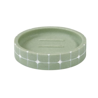 Showerdrape Mosaica Pistachio Soap Dish Showerdrape Mosaica Pistachio Soap Dish